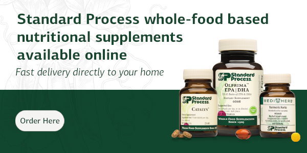 Standard Process nutritional supplements available from Dr. O